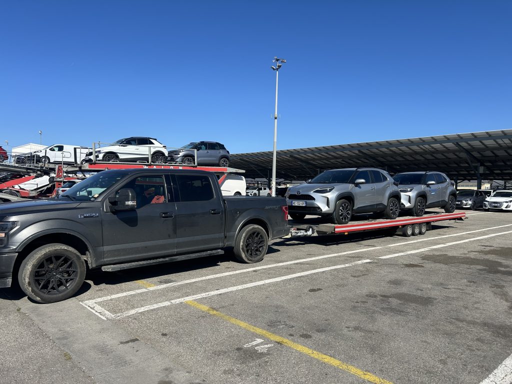 transport véhicules Toyota