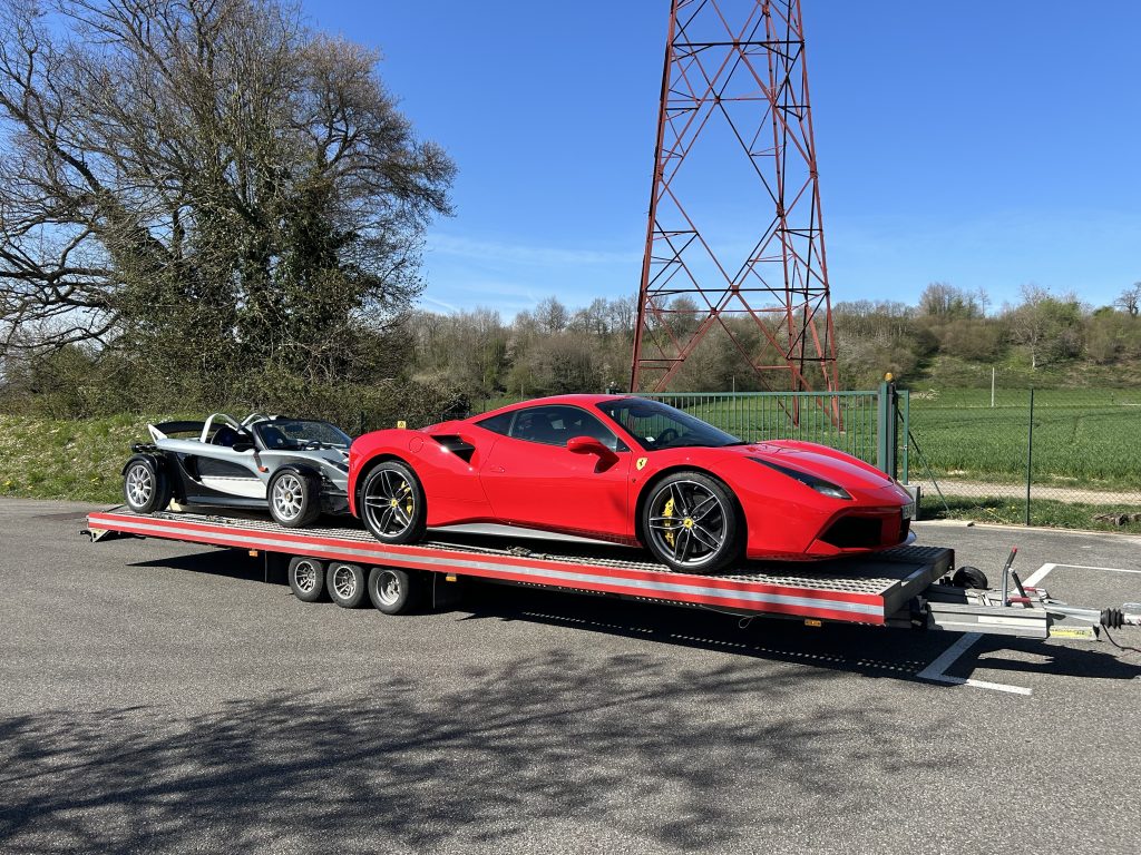 transport de voitures depuis concession