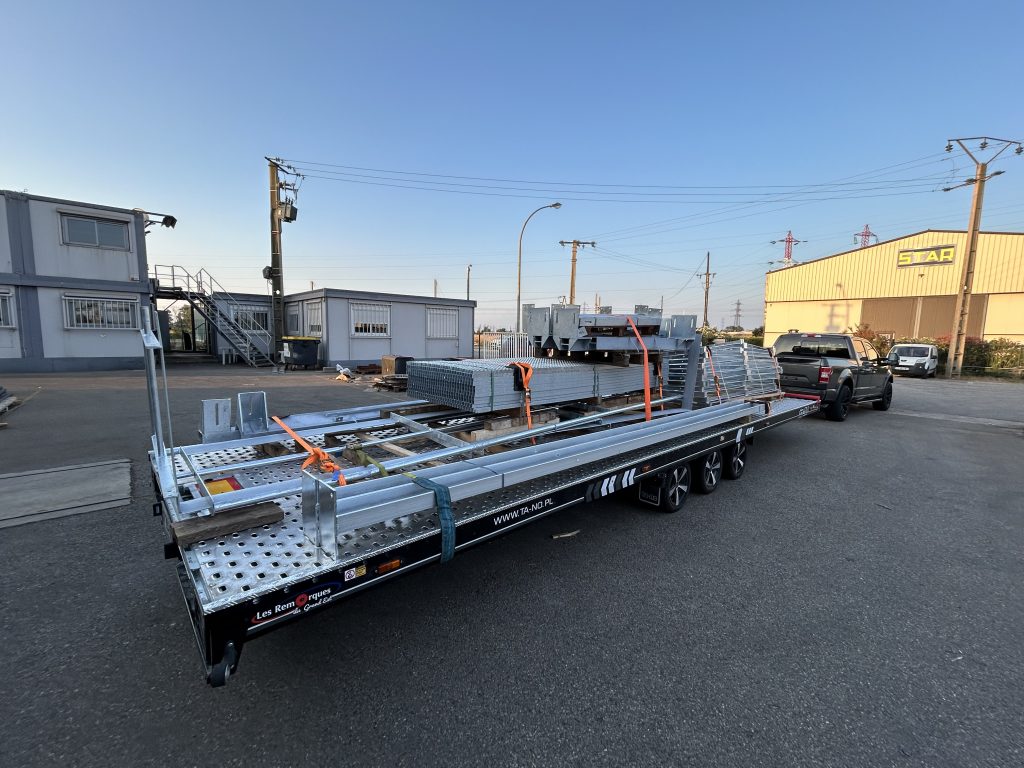transport pour chantier